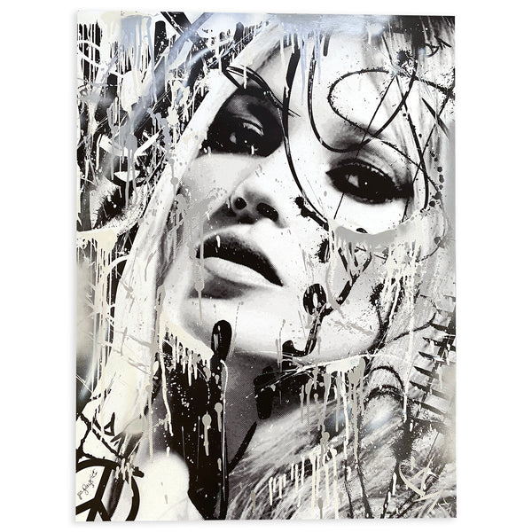 Kate Moss-Look  (30x40)