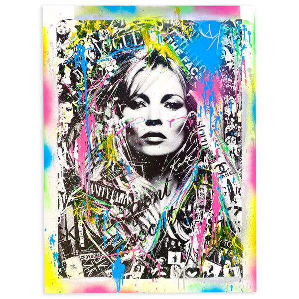 Kate Moss-Colors  (30x40)
